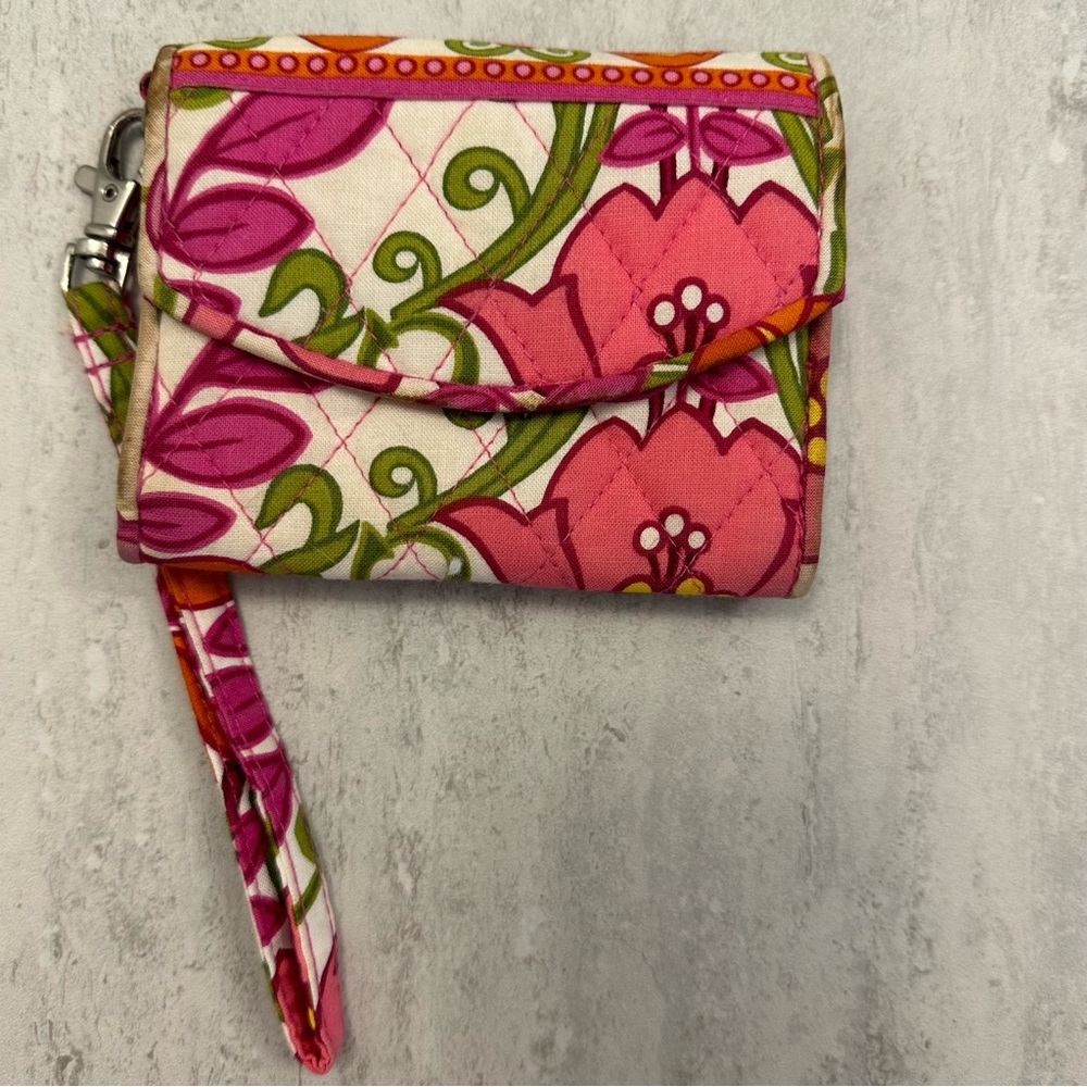 Vera Bradley Wristlet Wallet 🧡🩷